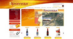 Desktop Screenshot of boissons-ravonneaux.com